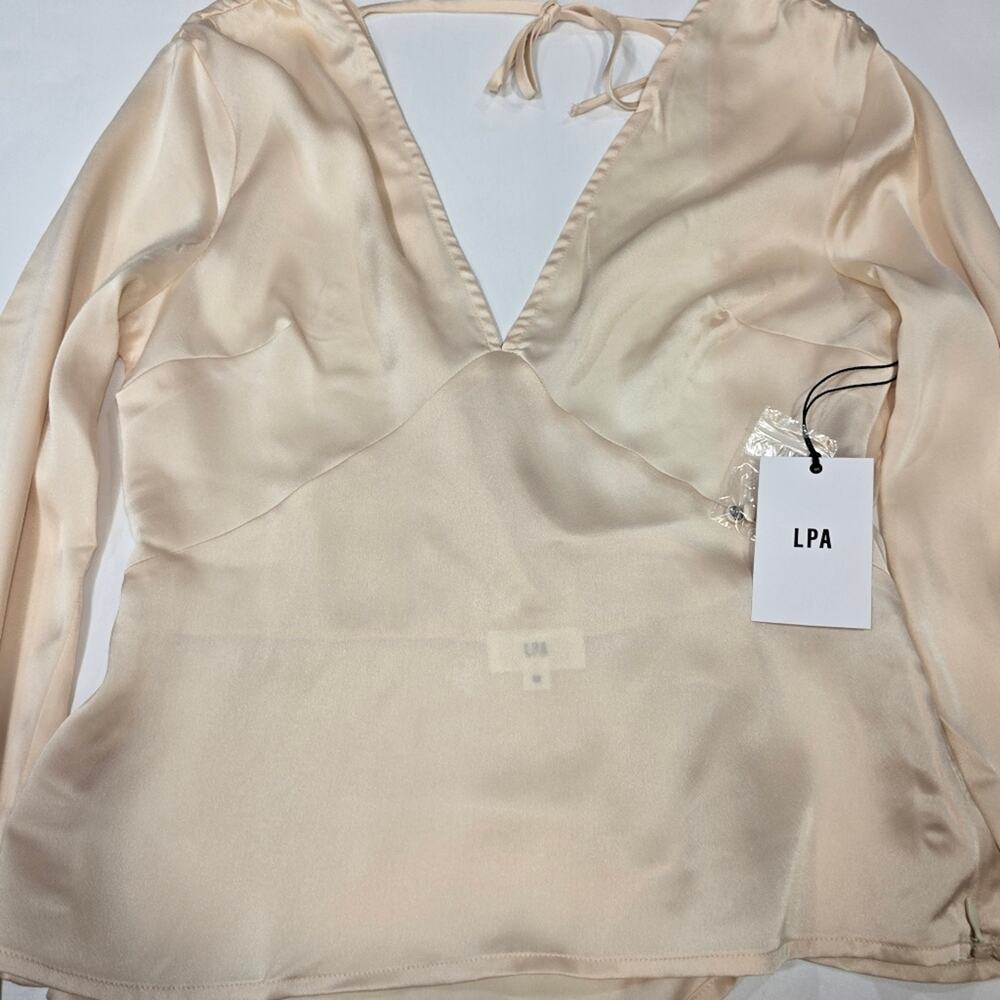 LPA Lara Top in Champagne Medium - Picture 3 of 13